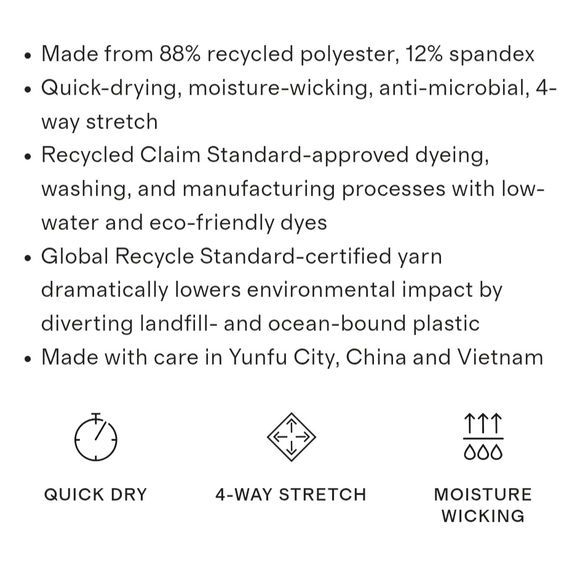 Quince Flowknit Mid-Rise Heather Navy Joggers - Picture 5 of 6